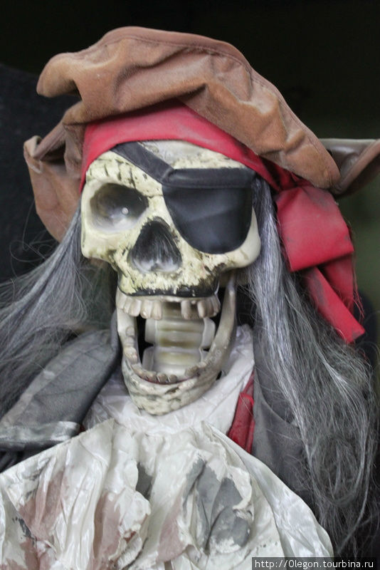 Пират-скелетон Мексика