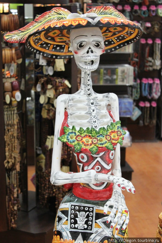 Гламурненькая скелетонша Мексика