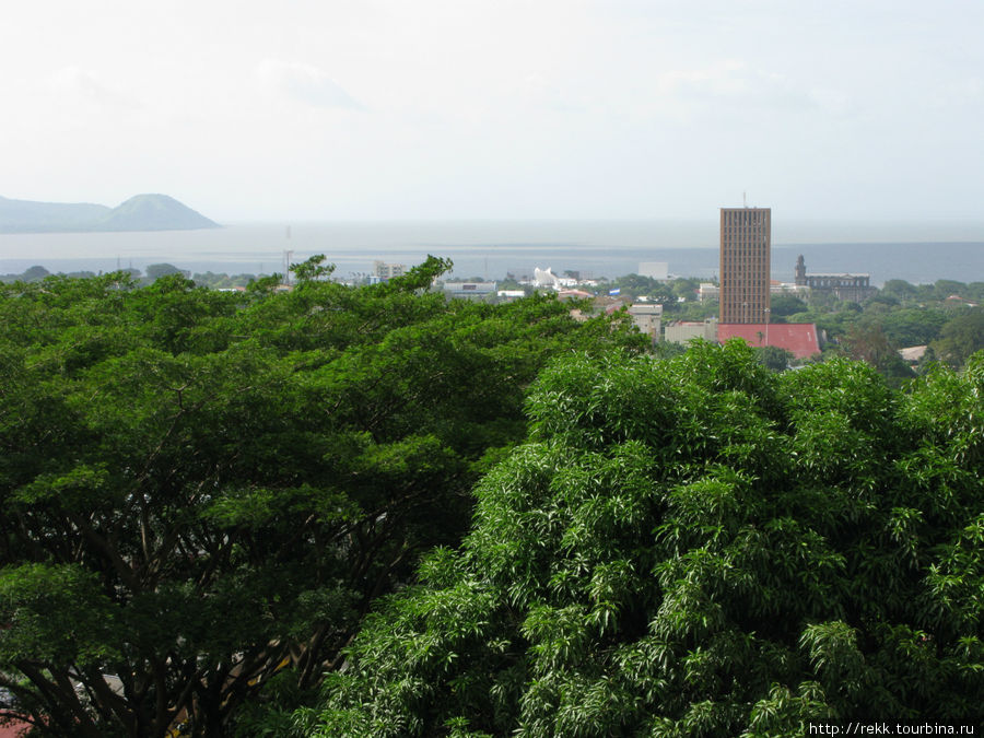 Все-таки высотные здания в Манагуа есть! Никарагуа