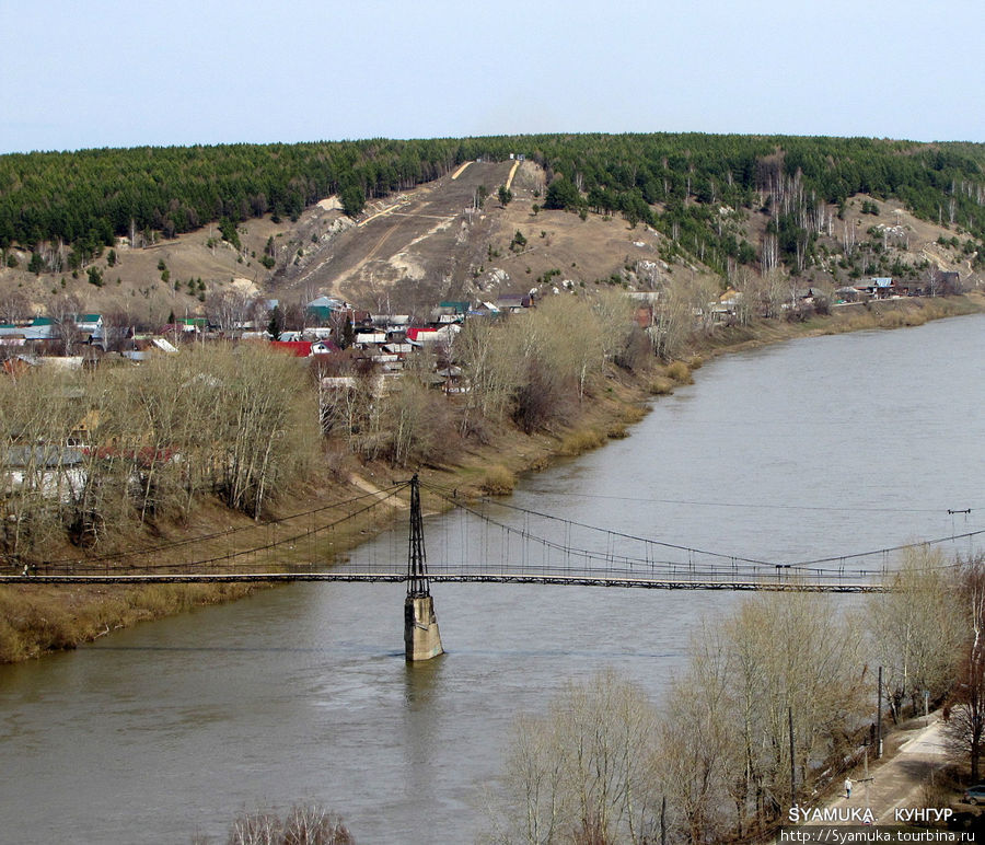 Горно-лыжная трасса. Кунгур, Россия