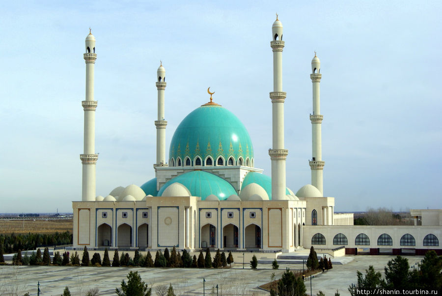 Мечеть в Геок Тепе Ахалский велаят, Туркмения