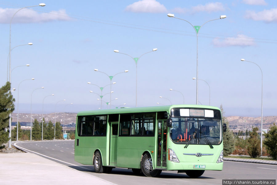 Автобус Ашхабад, Туркмения