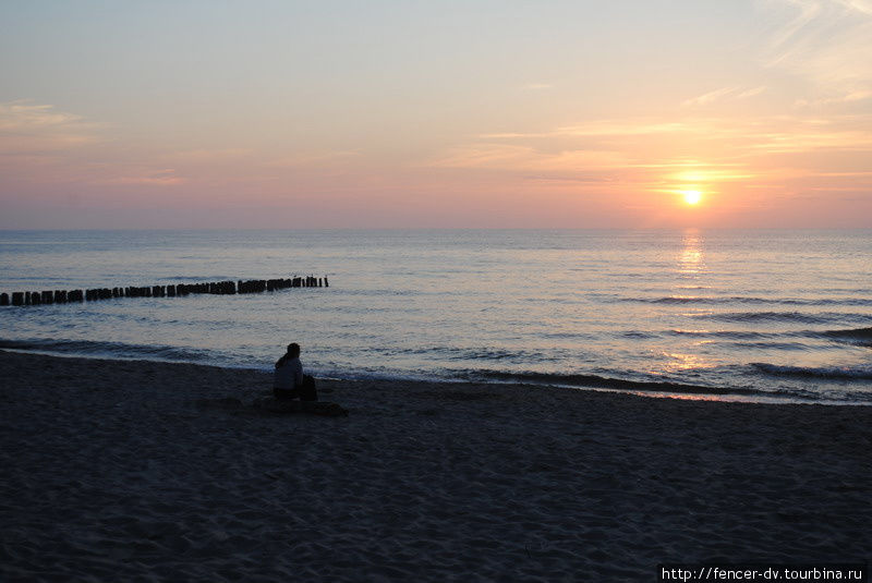Вечерние пляжи Балтики Калининградская область, Россия