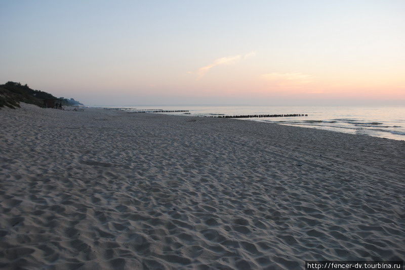 Вечерние пляжи Балтики Калининградская область, Россия