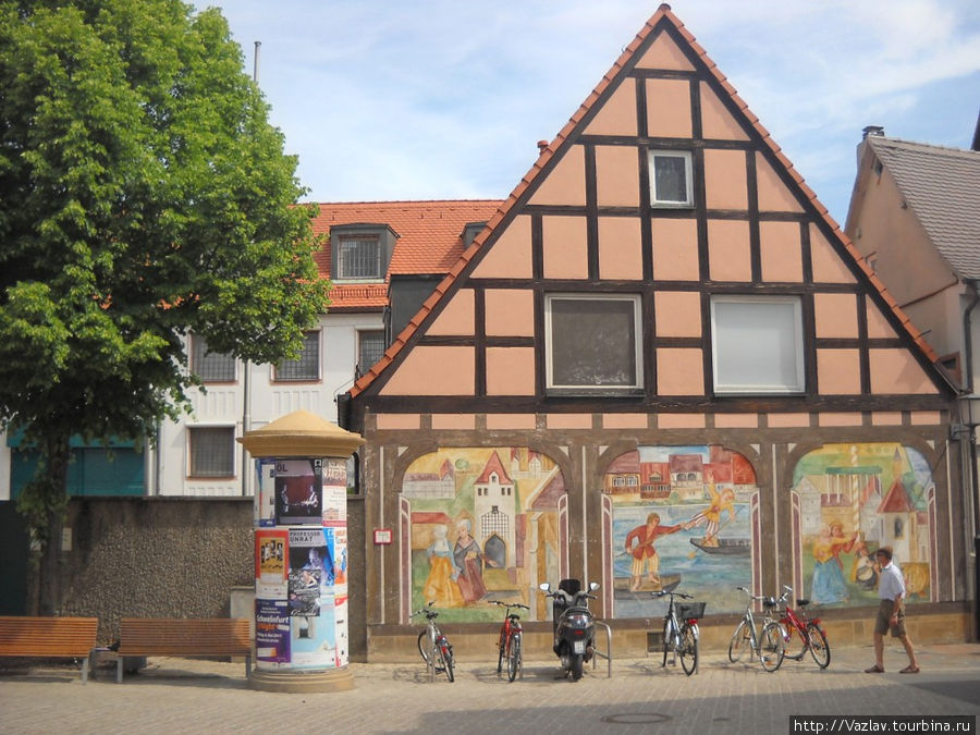Расписной домик Бамберг, Германия