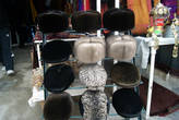 На рынке Колпетдаг в Ашхабаде продают шапки-ушанки