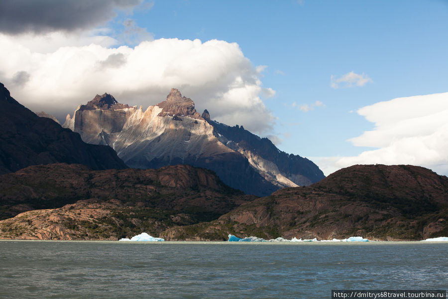 Торрес-дель-Пайн. Ледник Gray.