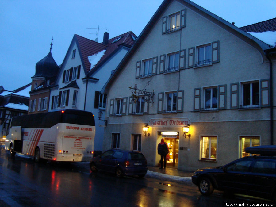 Баварский городок Кислиг. Наш отель. Швангау, Германия