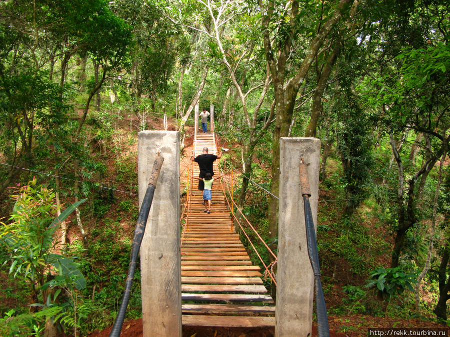 Страшновато идти по такому мостику дяде весом сто двадцать килограммов Сальвадор