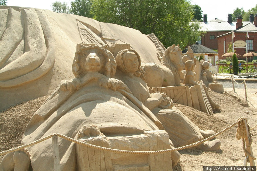 Фестиваль песчаных фигур в Лаппеенранте Лаппеенранта, Финляндия