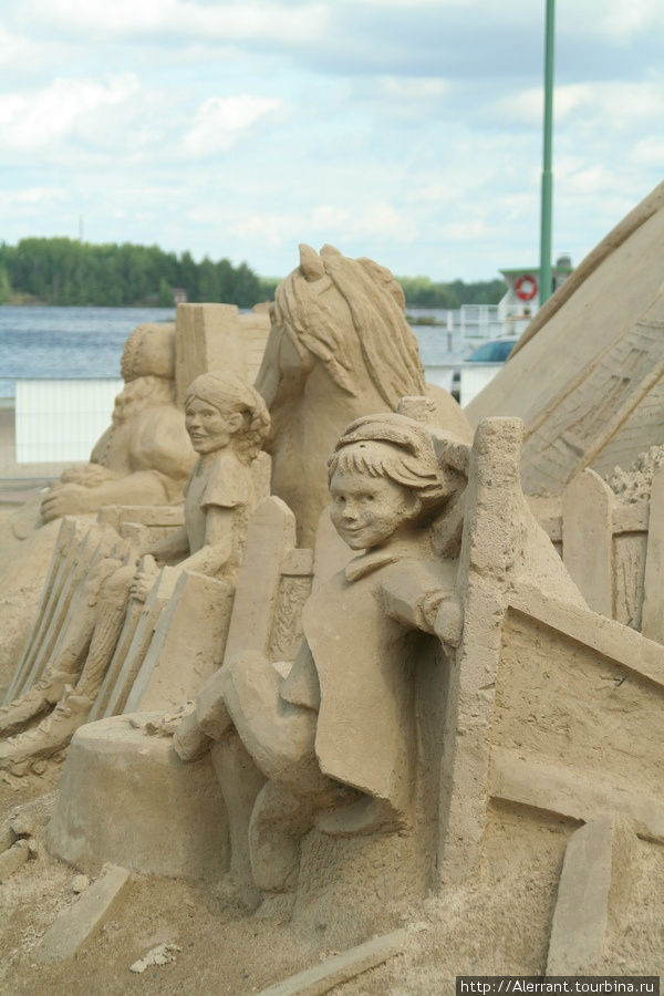 Фестиваль песчаных фигур в Лаппеенранте Лаппеенранта, Финляндия