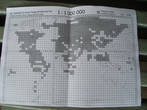В Риге есть картографический магазин. В нём продают карты, очень большой ассортимент, включая карты советского Генштаба на русском языке (у нас в России такие не продаются). Вот какие карты у них есть 1 см  = 10 км. И пятикилометровки тоже есть, почти всего мира
