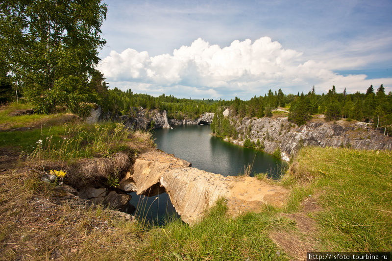 Мраморный каньон, Карелия. Рускеала, Россия