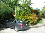 Это наш Мицубиси Лансер, припаркованный в Санрайсе