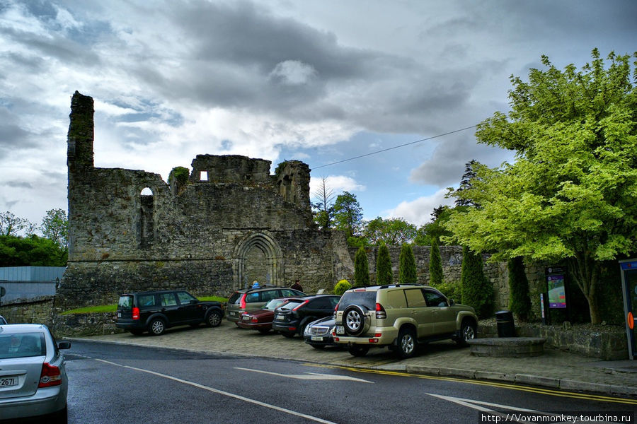 Руины Cong Abbey. Графство Голуэй, Ирландия