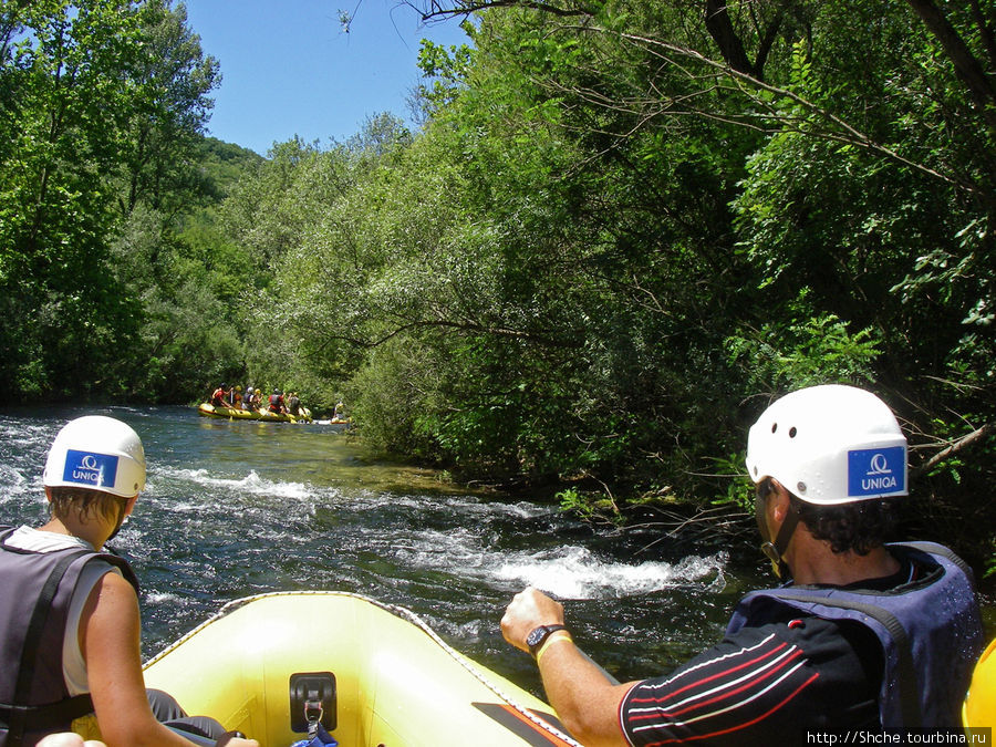 Рафтинг на реке Цетина - 100% гарантия хорошего настроения Далмация, Хорватия