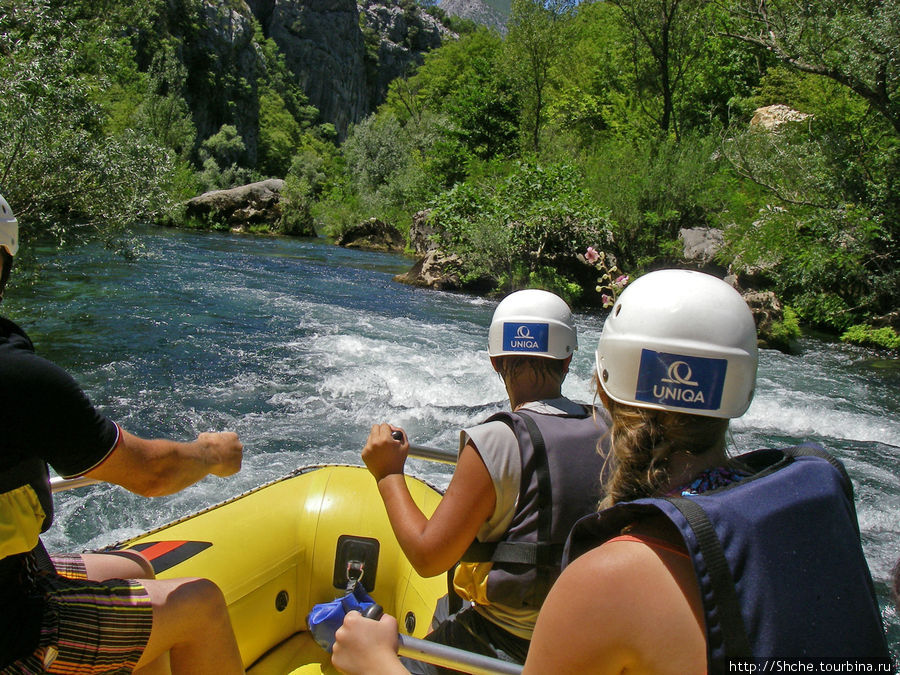 Рафтинг на реке Цетина - 100% гарантия хорошего настроения Далмация, Хорватия