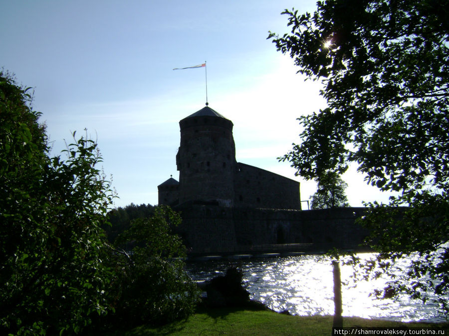 Шведская твердыня на озере Саймаа Савонлинна, Финляндия