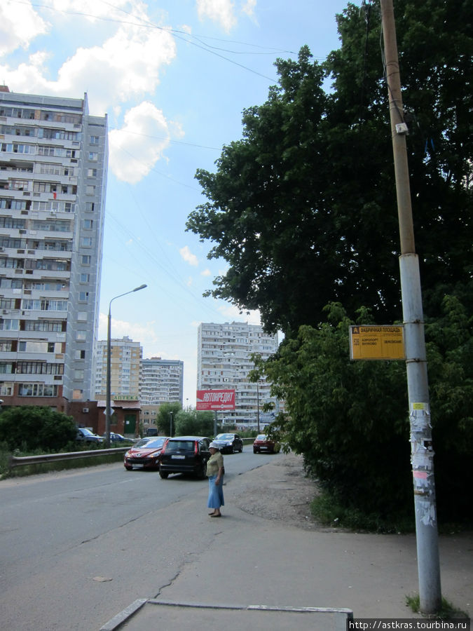 автобусная остановка Фабричная площадь Троицк, Россия