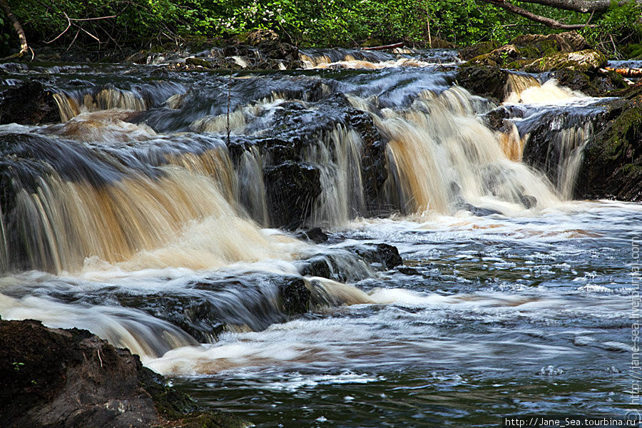 Водопад Юканкоски — Белые столбы Леппясилта, Россия