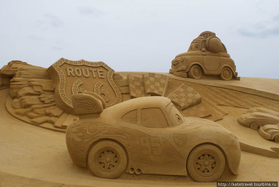 Фестиваль песочных скульптур - 2011