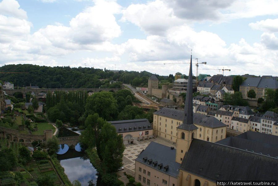 На балконе Европы Люксембург