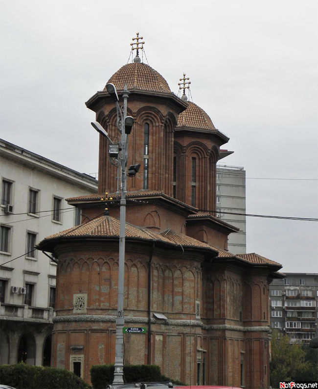 Церковь середины 18-го века Бухарест, Румыния