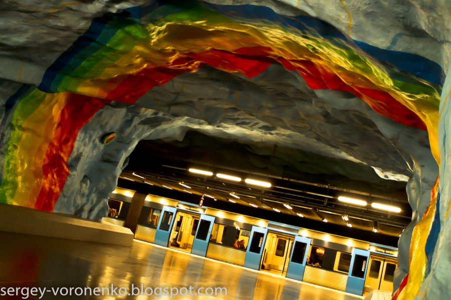 стокгольмское метро Стокгольм, Швеция