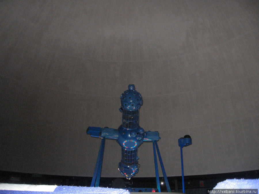 Планетарий имени Коперника. Установка для показа звездного неба. Торунь, Польша