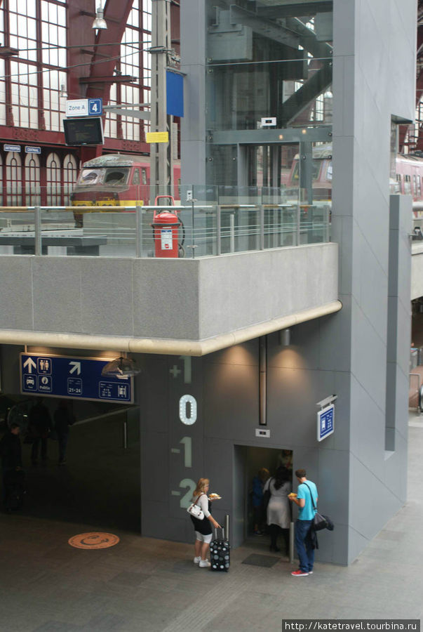 Центральный железнодорожный вокзал Антверпен, Бельгия