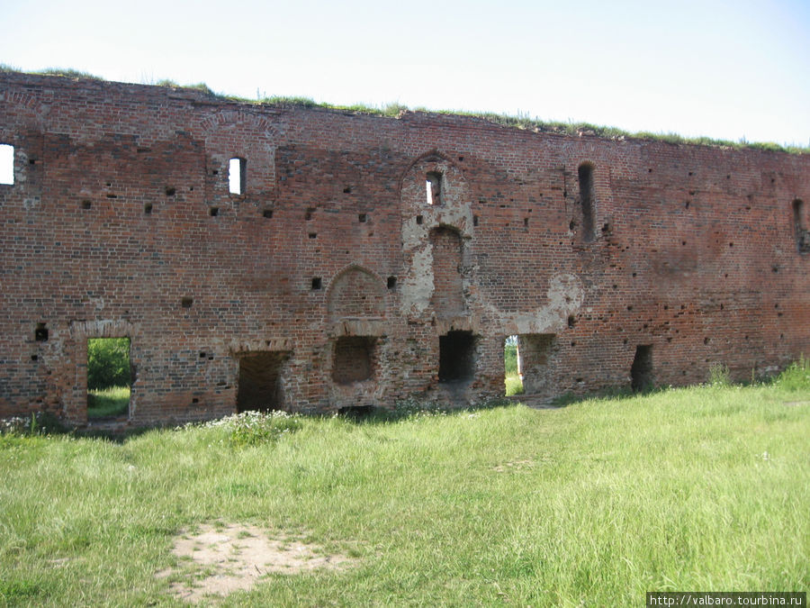 4 дня в Торуни: руины Дыбовского замка. Торунь, Польша