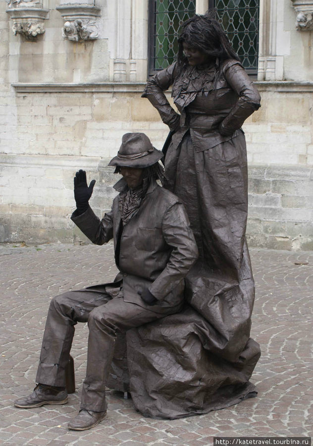 Живые статуи Брюгге, Бельгия