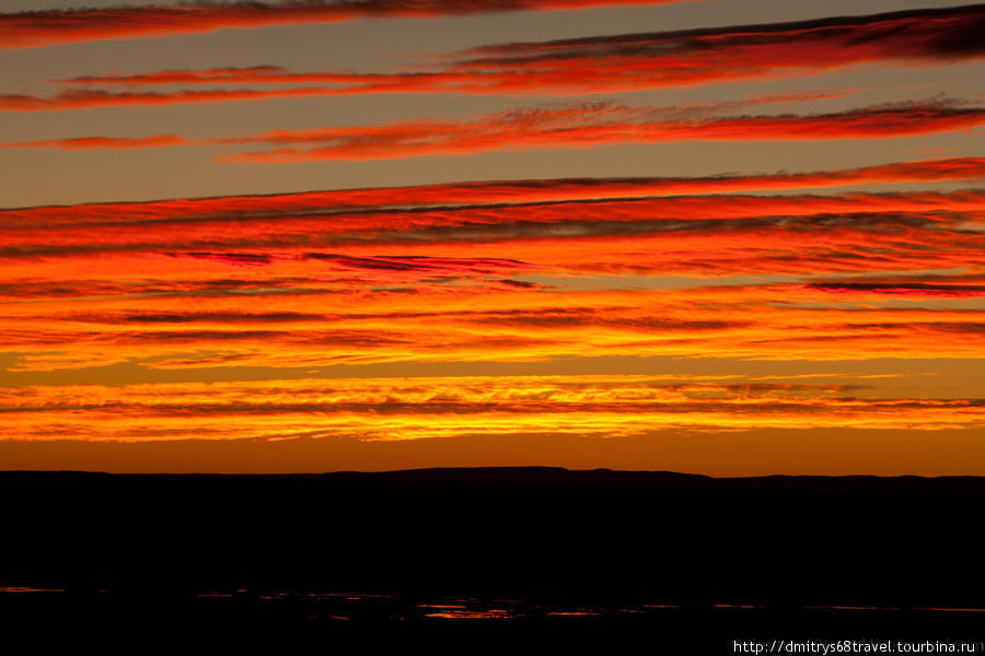 Торрес-дель-Пайн — рассвет, КОНДОР. Национальный парк Торрес-дель-Пайне, Чили