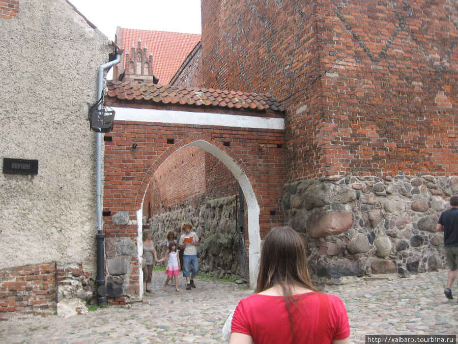 Один из входов в Замок. Ольштын, Польша