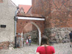 Один из входов в Замок.