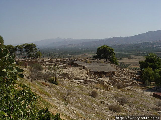 Раскопки Фестос Остров Крит, Греция