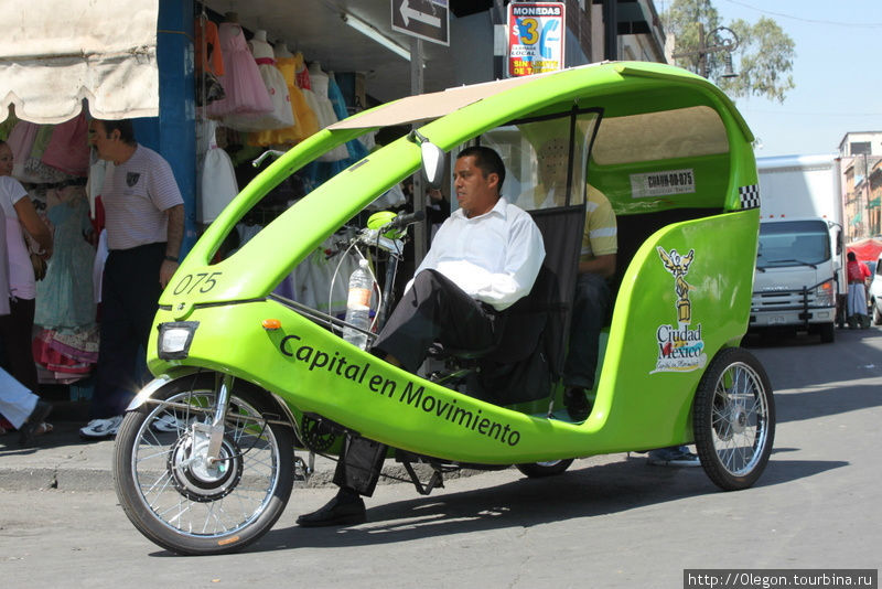 Велорикша в стиле хай-тек Мексика