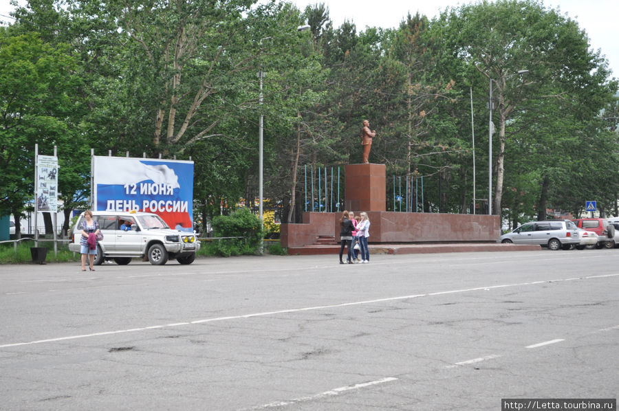Памятник Ленину Елизово, Россия