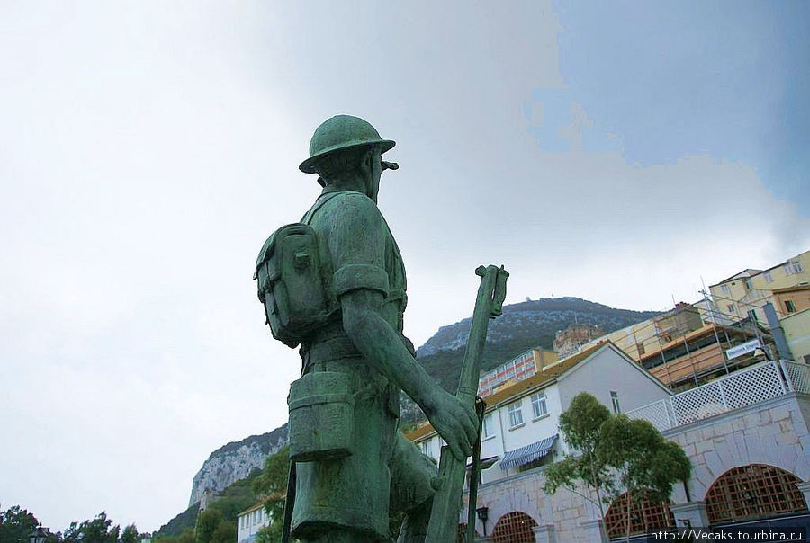 Гибралтар - последняя колония в Европе Гибралтар
