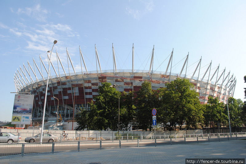 В ожидании большого футбола Варшава, Польша