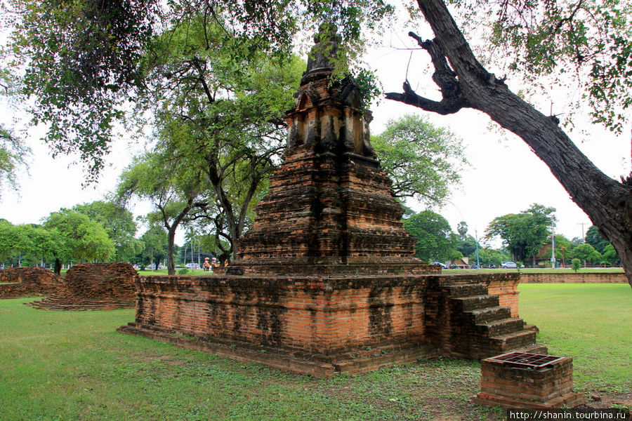 Ват Пхра Рам в Аюттхае Аюттхая, Таиланд