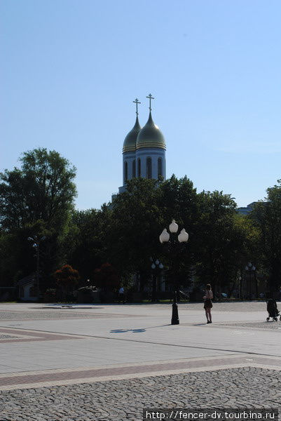 Церковь рядом с Храмом Калининград, Россия
