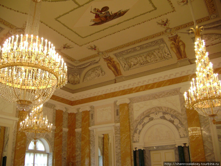 Мраморный зал Стрельна, Россия
