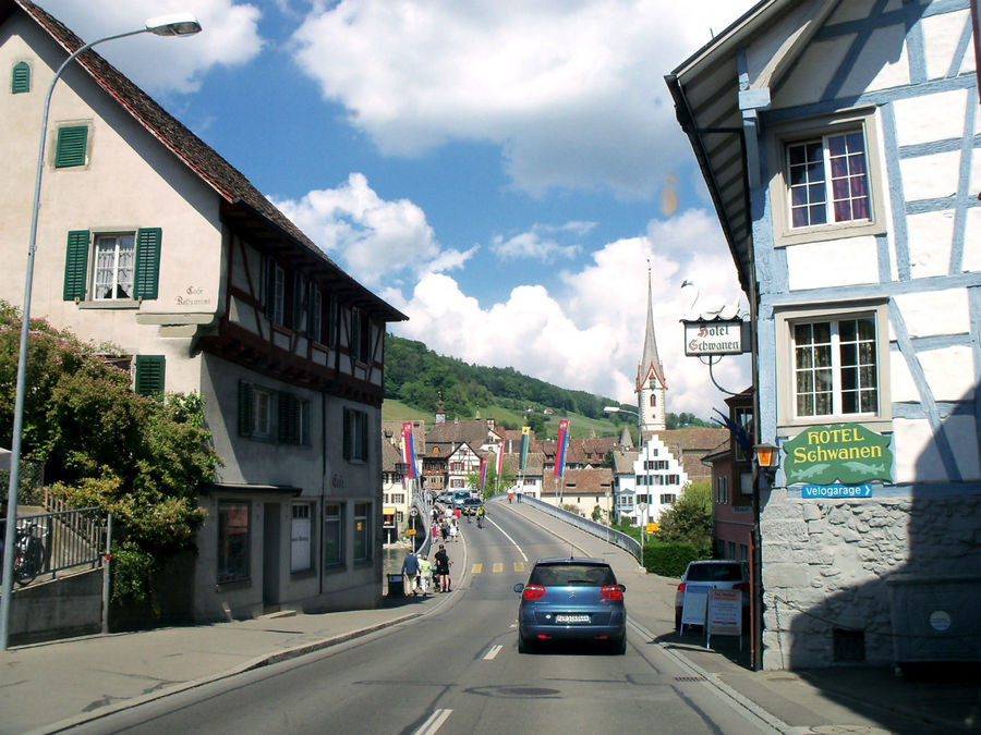 Stein-am-Rhein (города Рейна) Штайн-на-Рейне, Швейцария