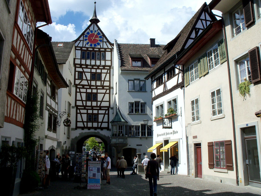 Stein-am-Rhein (города Рейна) Штайн-на-Рейне, Швейцария