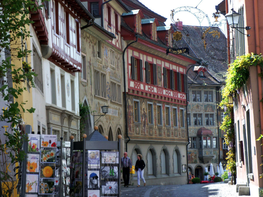 Stein-am-Rhein (города Рейна) Штайн-на-Рейне, Швейцария