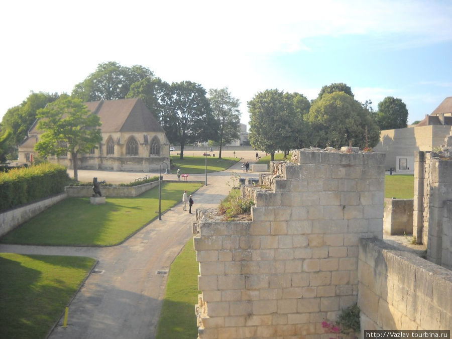 Так выглядит крепость Кан, Франция