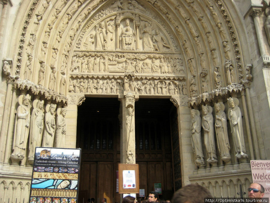 Вокруг да около собора Парижской Богоматери. И внутри него. Париж, Франция