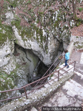 Спуск в пещеры Хорватия