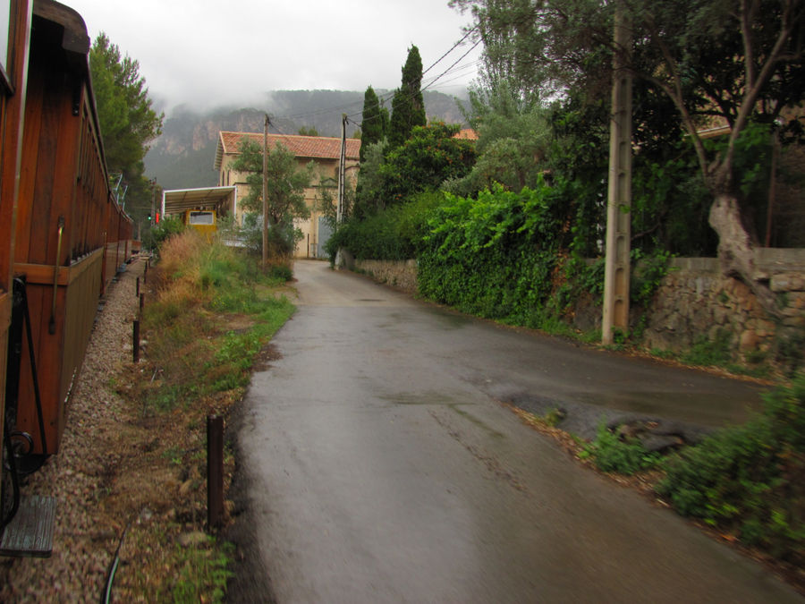 История железной дороги Ferrocarril de Sóller. Сольер, остров Майорка, Испания